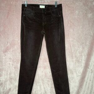Womens Dark Brown Corduroy Jolt Pants Size 11